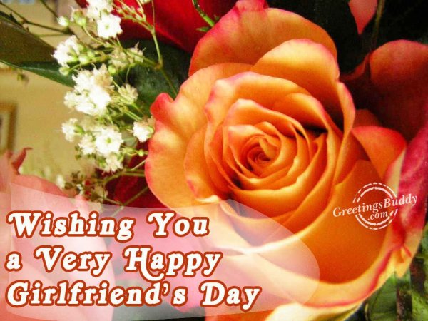 Wishing You A Very Happy Girlfriend's Day