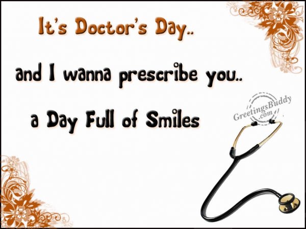 Happy Doctor s Day GreetingsBuddy