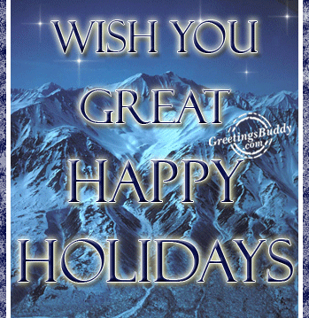 Happy Holidays Greetings, Graphics, Pictures