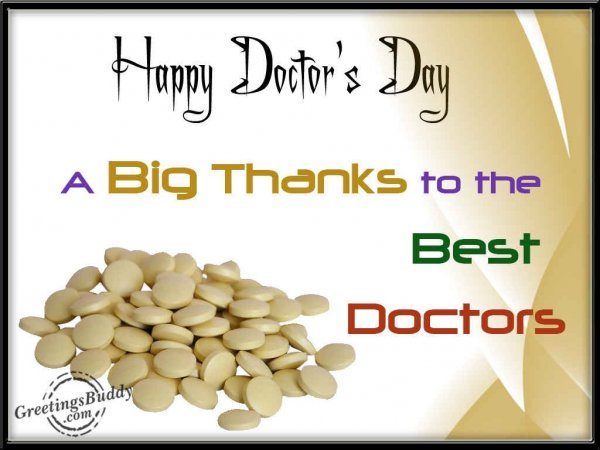 A Big Thanks To The Best Doctors
