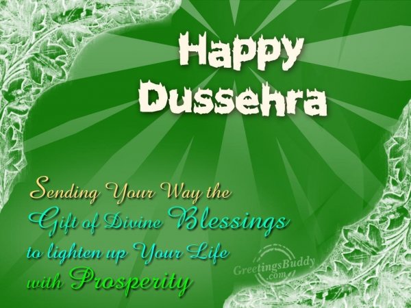 Happy Dussehra...