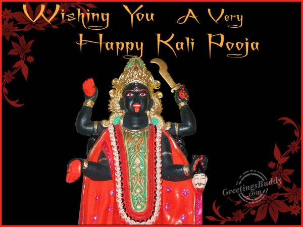 Wishing You A Very Happy Kali Pooja