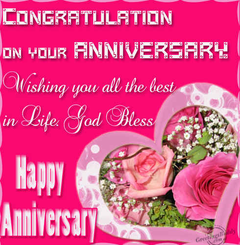 Congratulations On Your Anniversary